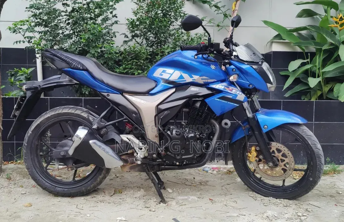 Suzuki Gixxer Monotone 2019 Blue