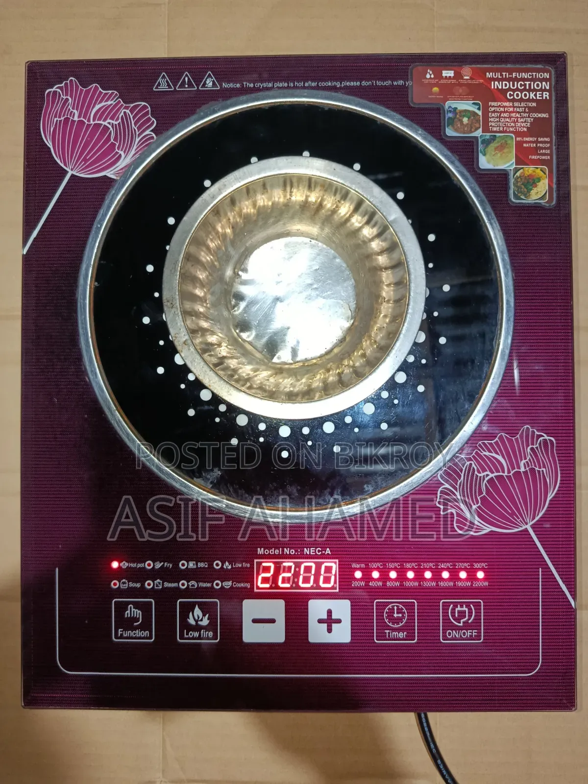 Multi - Function Noah Induction Cooker