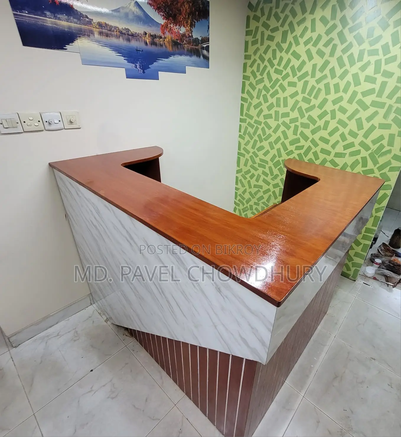 Used Office Reception Desk for Sale