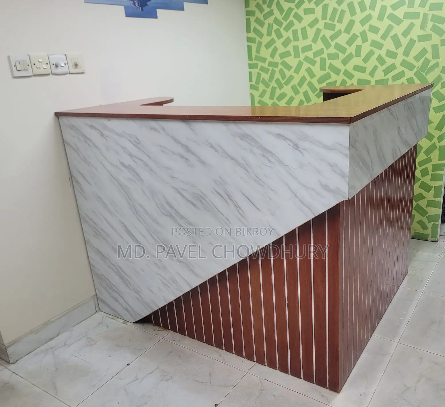 Used Office Reception Desk for Sale