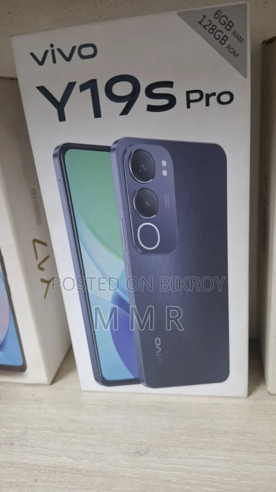 Vivo Y19s Pro ১২৮ জিবি নীল
