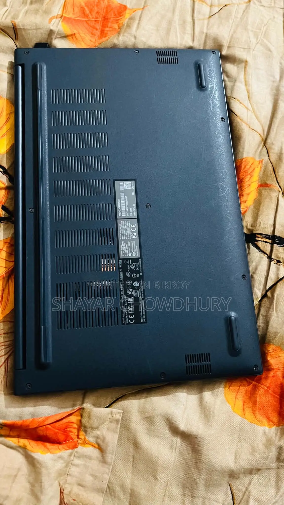 Laptop Asus VivoBook X540SA 8GB Intel Core I5 SSD 512GB
