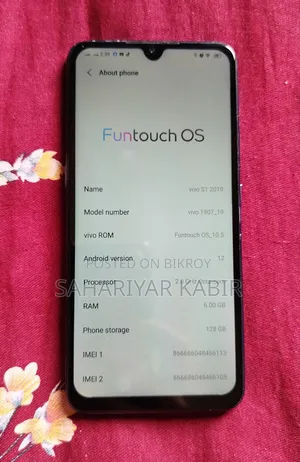 Vivo S1 128 GB Blue