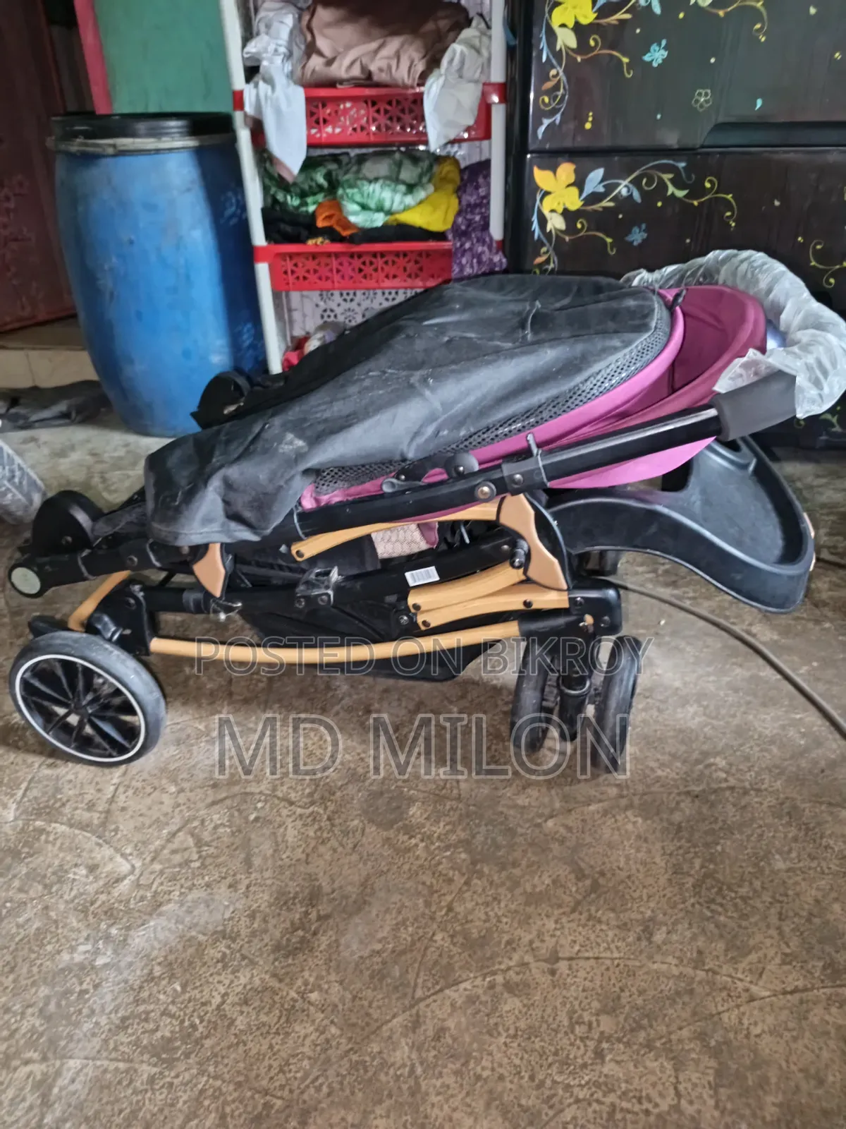 High-quality sturdy baby stroller