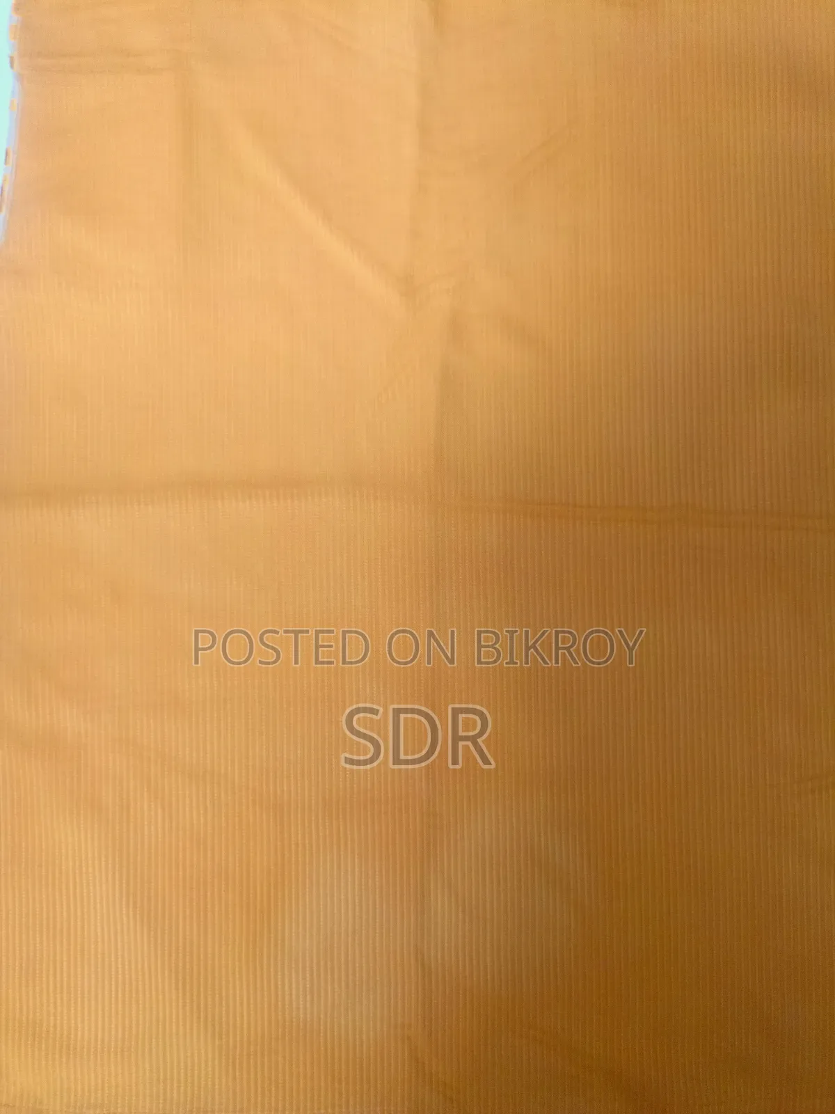 Yellow Orange Soft Silk Panjabi(40 Size)