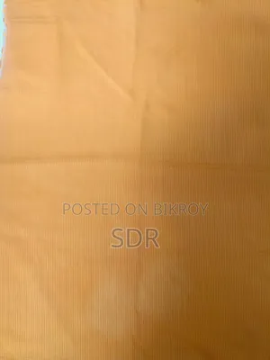 Yellow Orange Soft Silk Panjabi(40 Size)