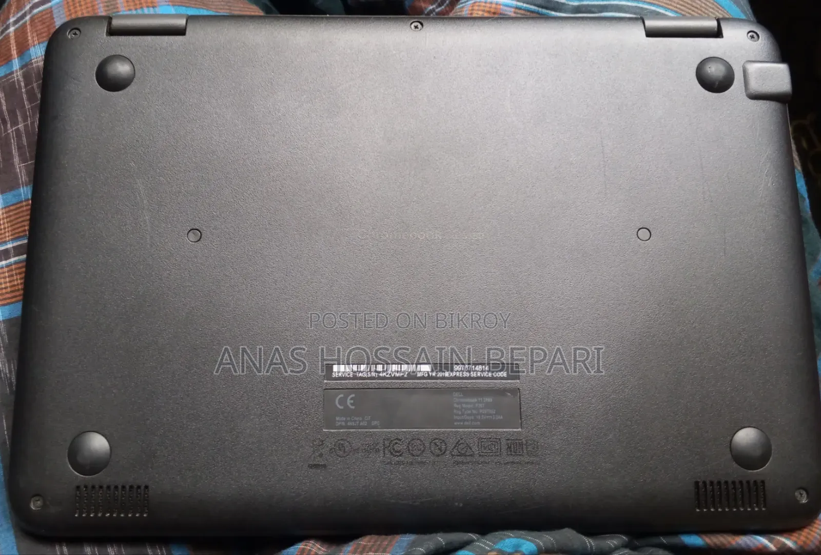 Laptop Dell Chromebook 11 2GB RAM 16GB SSD
