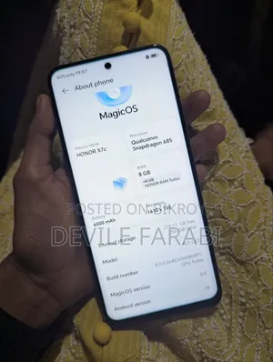Honor X7c 256 GB White