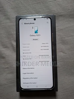 Samsung Galaxy S22+ 5G 256 GB White