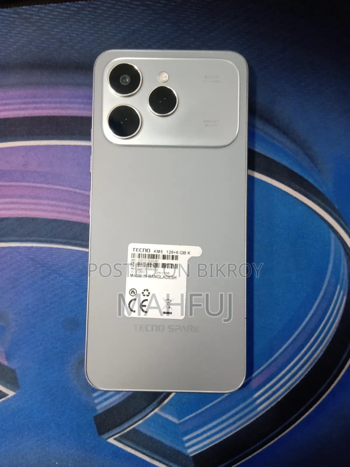Tecno Spark 40 128 GB Gray