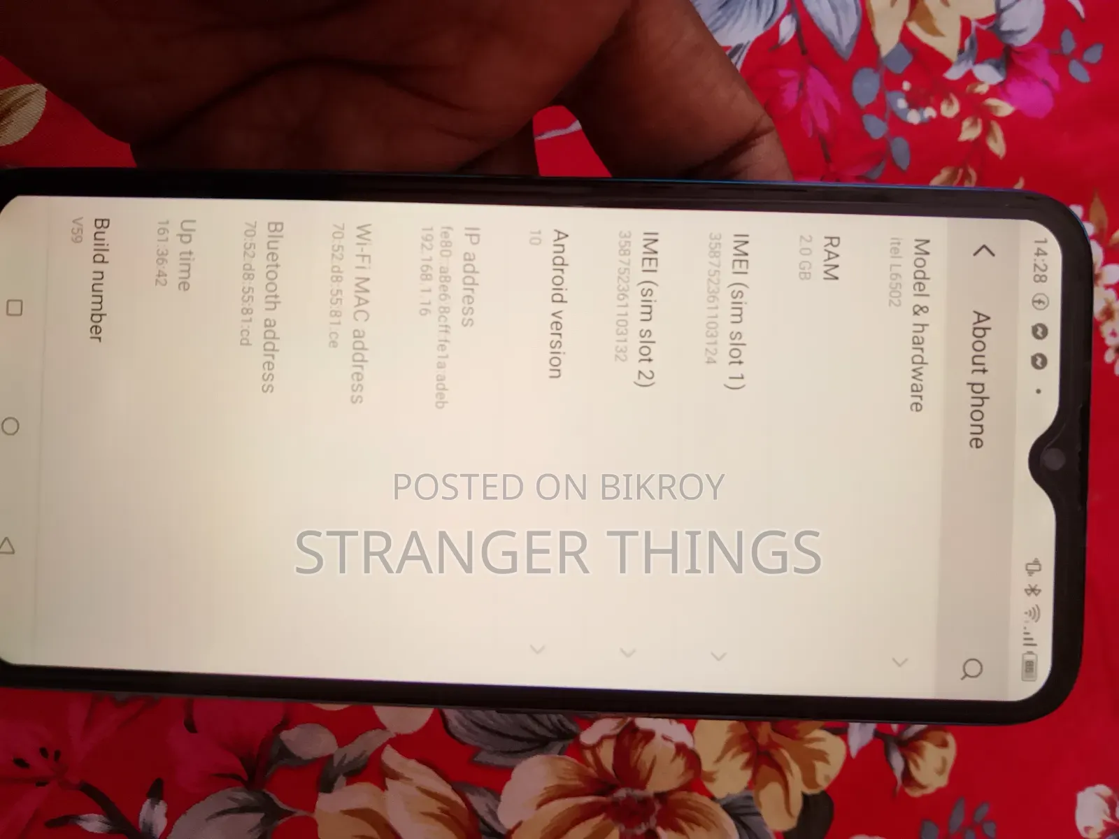Itel Vision 1 Pro 32 GB Blue