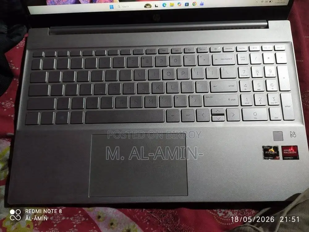 Laptop HP Pavilion 15 16GB AMD Ryzen 5 SSD 512GB