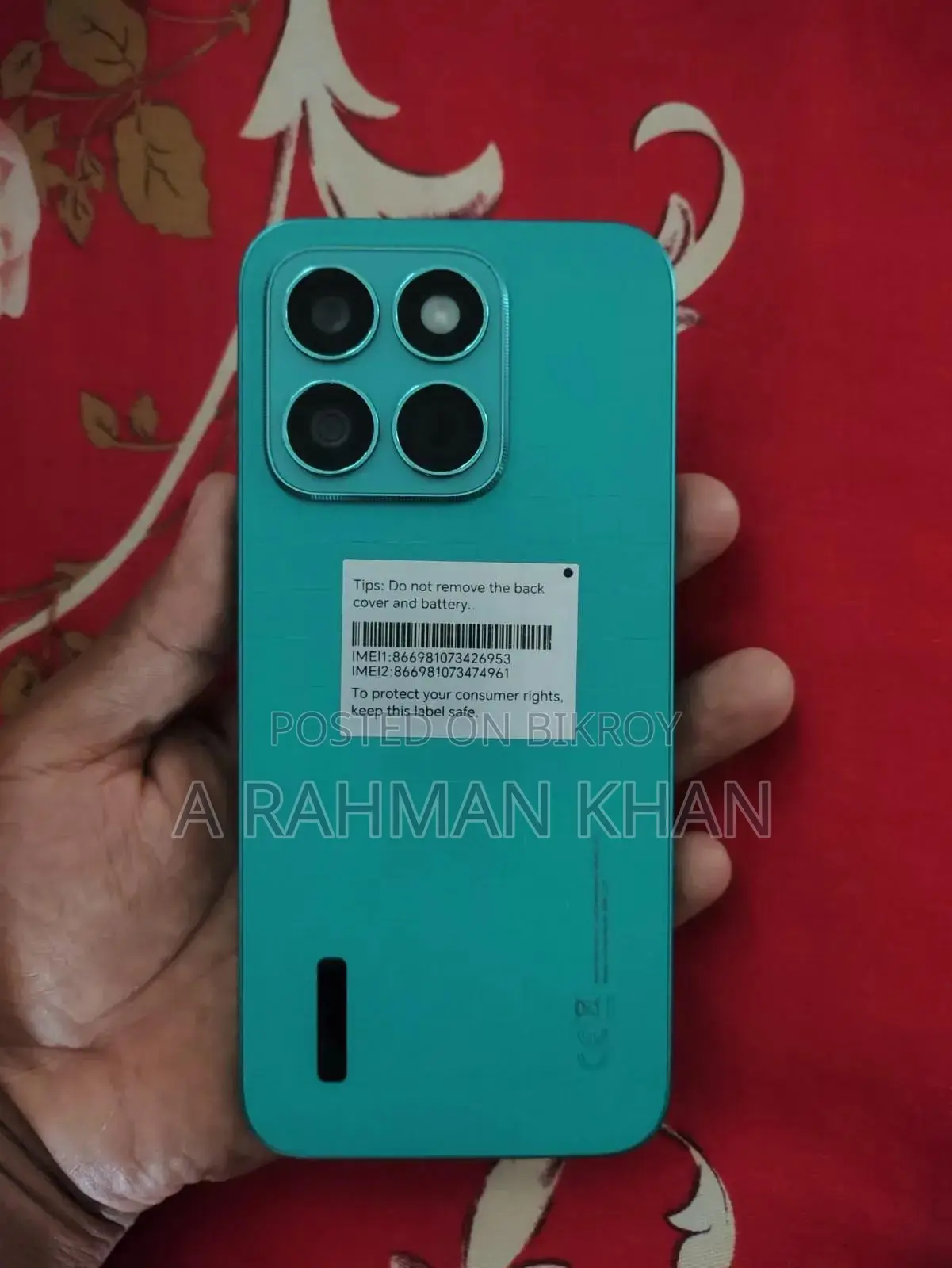 Honor X8c 256 GB Green