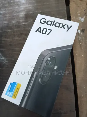 New Samsung Galaxy A07 4G 64 GB Black