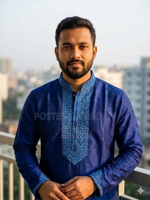 সিল্ক পাকিস্তানি পাঞ্জাবি (৪০ সাইজ)