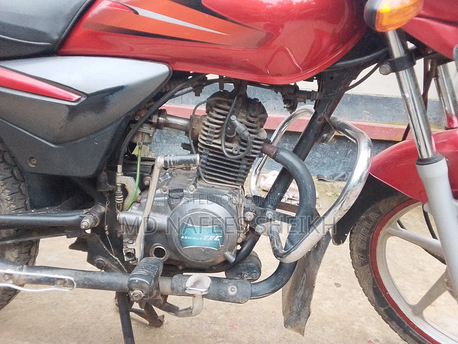 Bajaj Platina 100 2011 Red