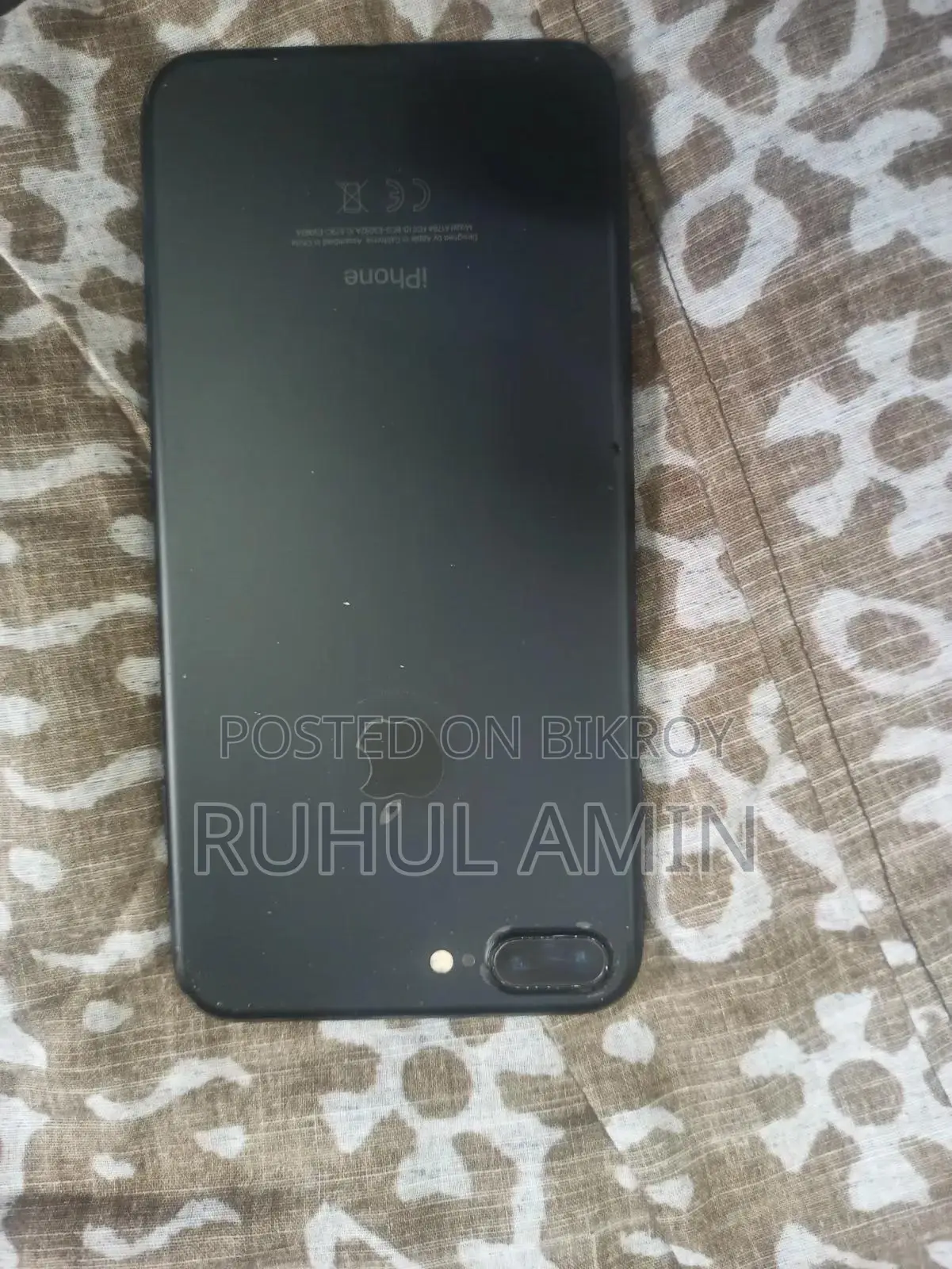 অ্যাপল আইফোন ৭ প্লাস ৩২ জিবি ব্ল্যাক