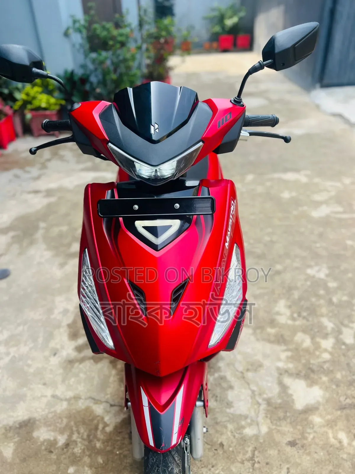 হিরো মায়েস্ট্রো এজ ১১০ ২০২৪ রেড