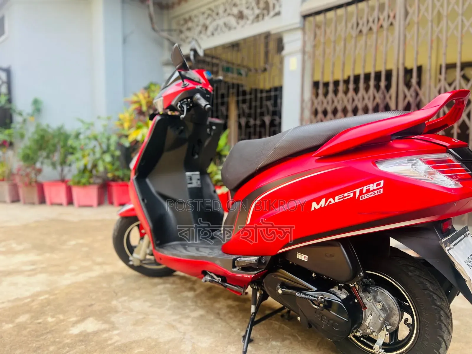 হিরো মায়েস্ট্রো এজ ১১০ ২০২৪ রেড