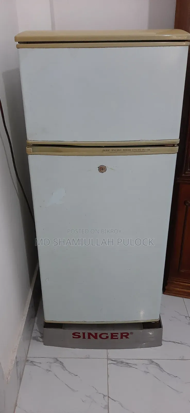 ব্যবহৃত সিঙ্গার রেফ্রিজারেটর ২৩০ লিটার