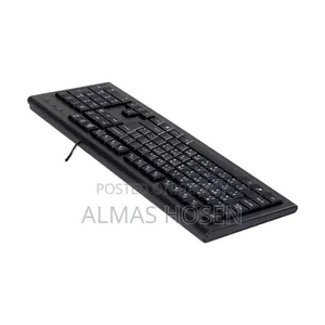 A4tech KRS-82 Black Wired Multimedia (Fn Hotkeys) Keyboard With Bangla