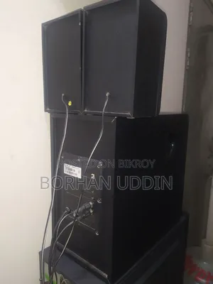 Model: Philips Sound System: 2.1 Bluetooth Range: 10 meters Watt: 60 Watts RMS (30 Watts + 15 Watts x 2)