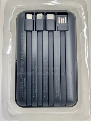 Power Bank Magnetic Wireless Power Bank (Built-in Cable)