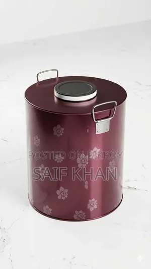 Attractive Tin Rice Drum/Storage Drum for Sale