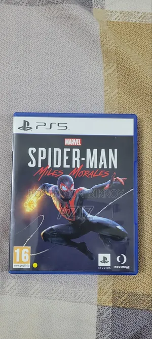 Spiderman Miles Morales Ps5 Disk Games