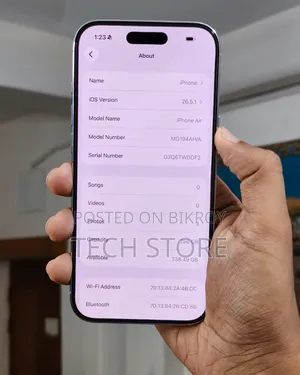 Apple iPhone Air 256 GB White