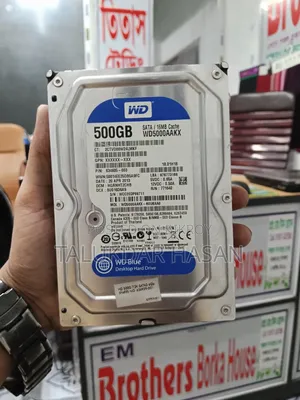 Wd Blue 500gb Desktop Hard Drive (Sata 6gb/S) – ভালো কন্ডিশন