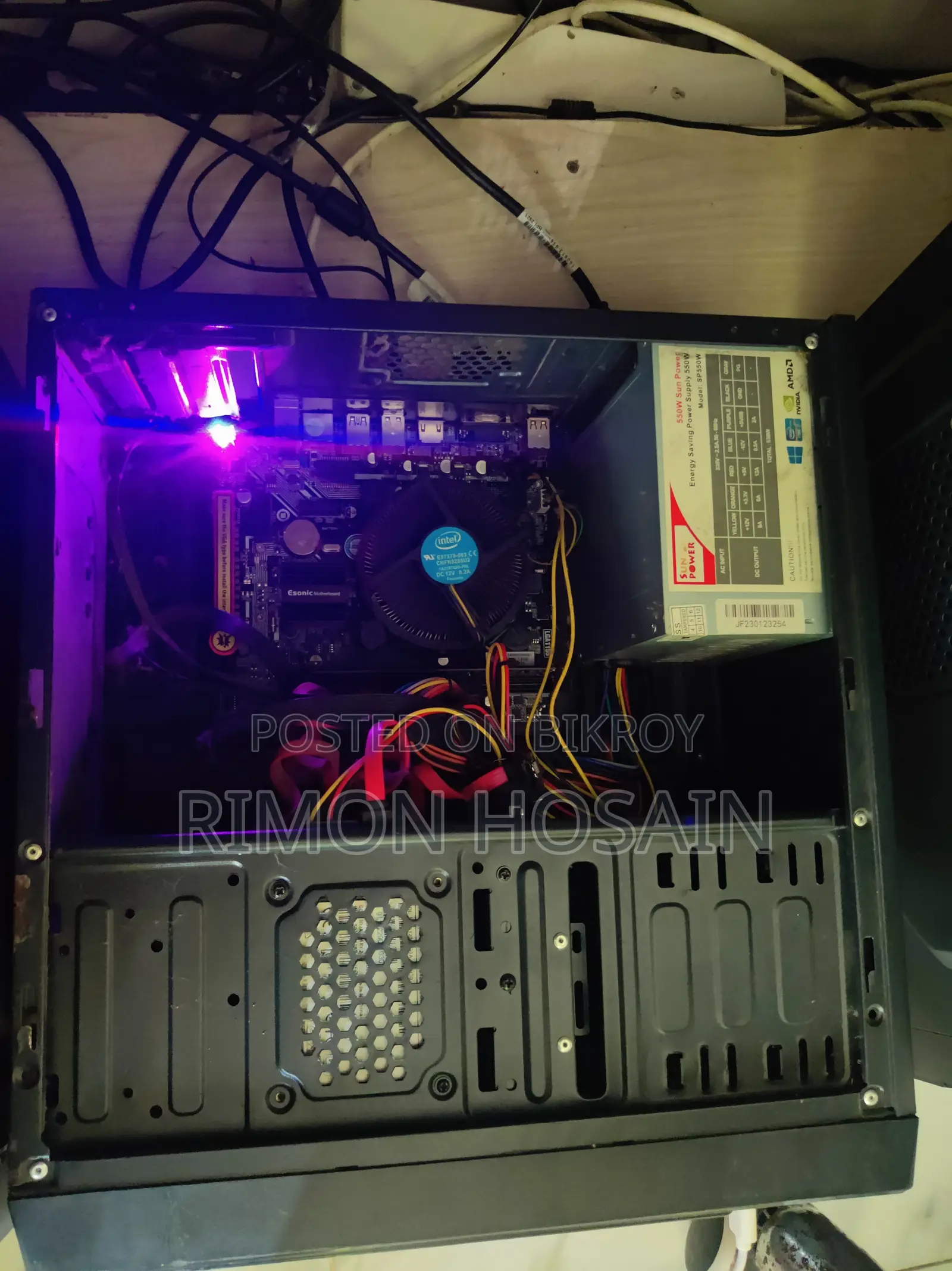 Desktop Computer 8GB Intel HDD+SSD 128GB