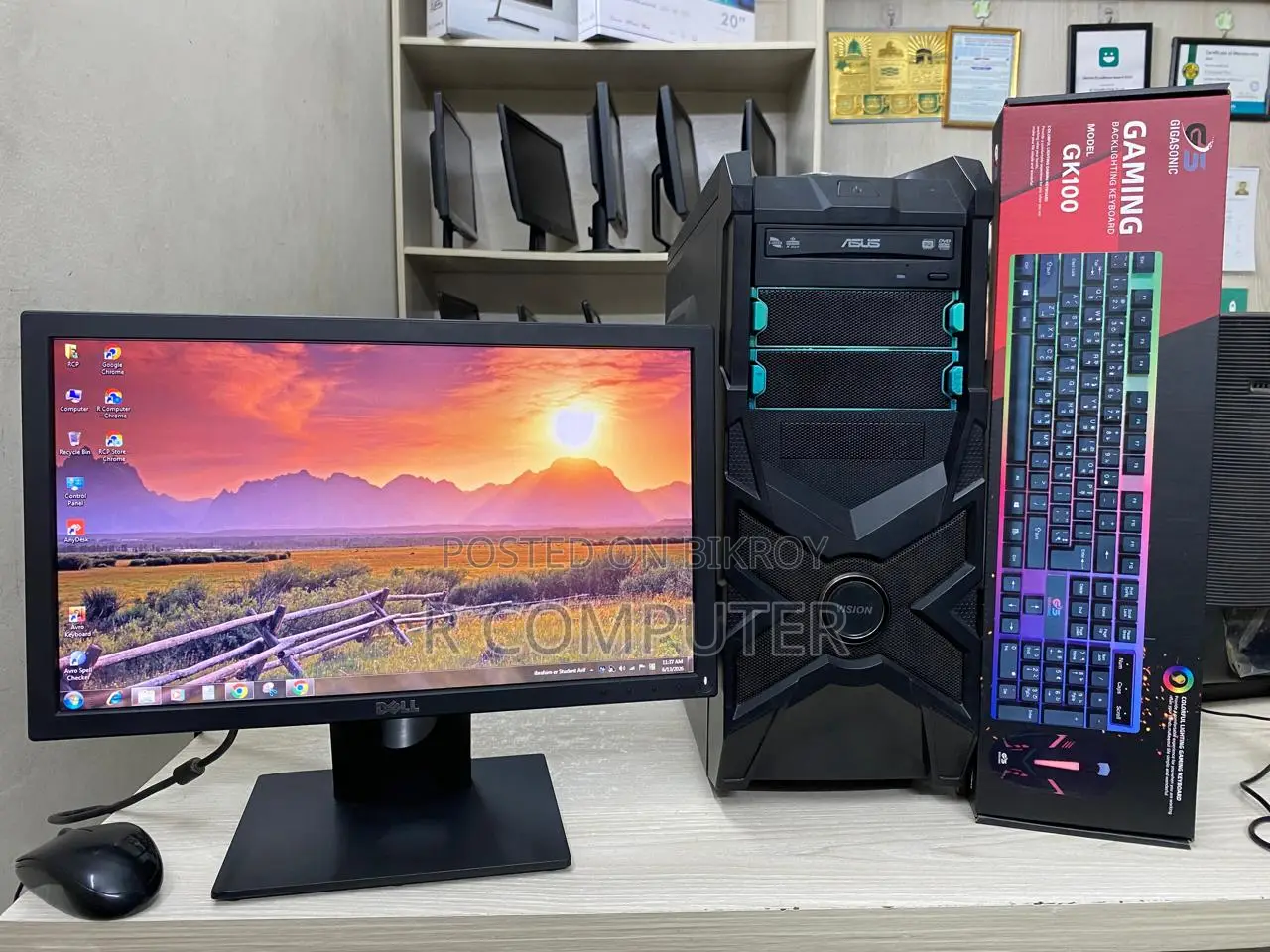 Desktop Computer 4GB Intel Core i7 SSD 128GB