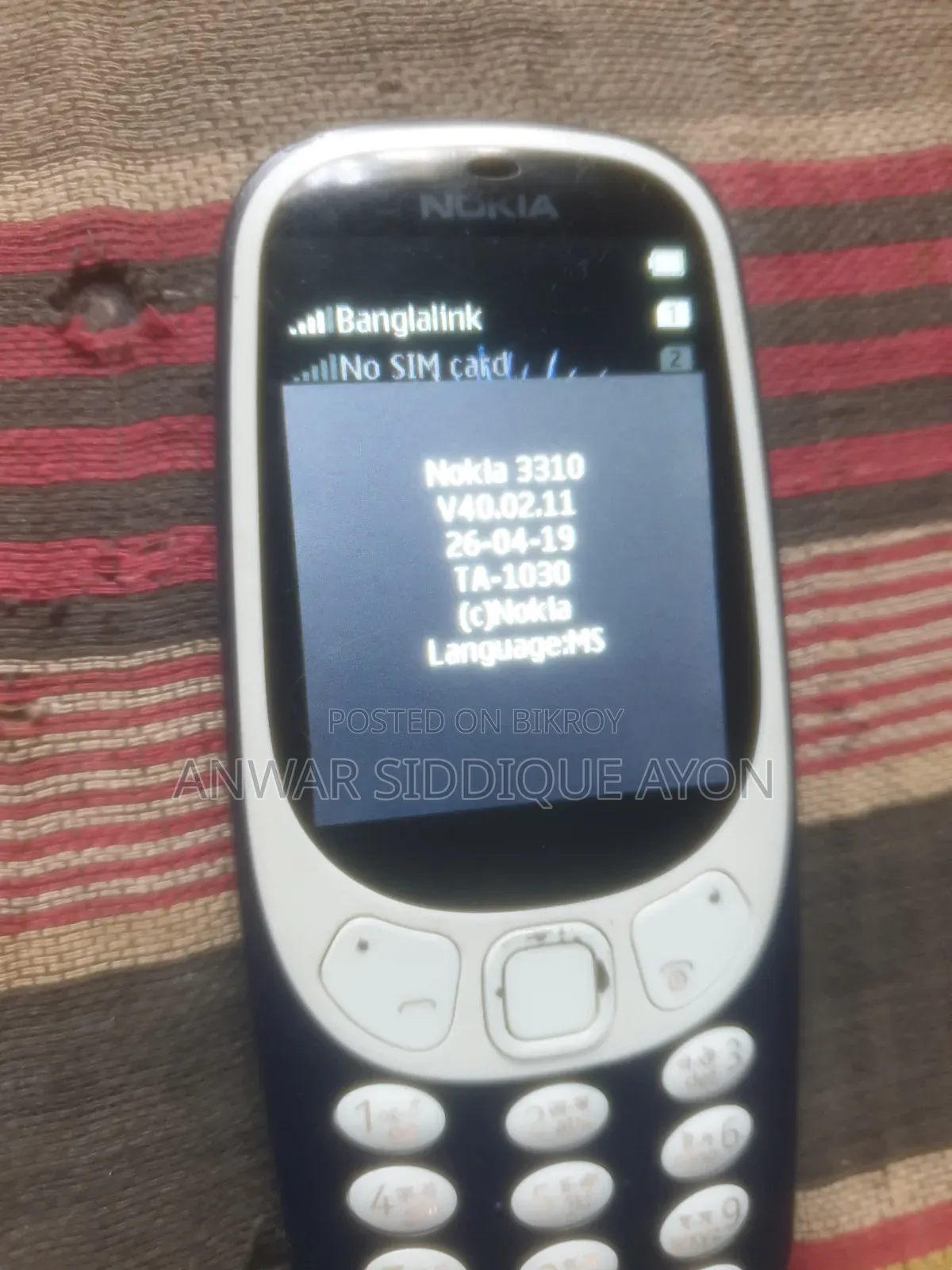 Nokia 3310 Blue
