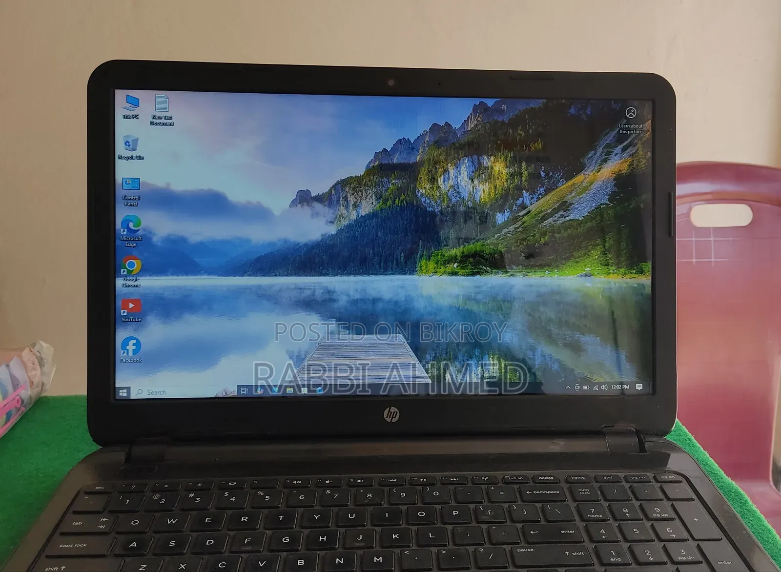 Laptop HP 8GB Intel Core i3 HDD 500GB