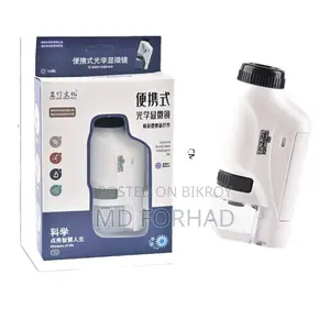Mini Microscope With Battery Powered Led Light Kids