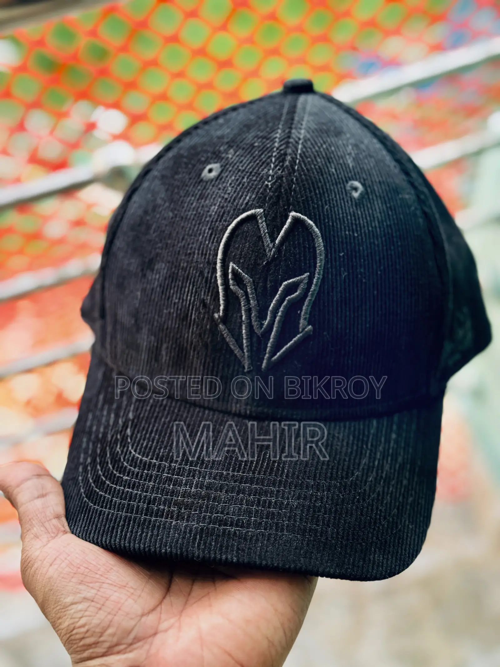 Head Gear Premium Black Cap
