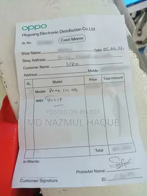 New Oppo Reno14 512 GB White