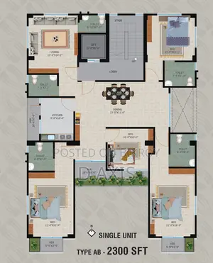 4-bedroom Apartment In Uttara For Sale