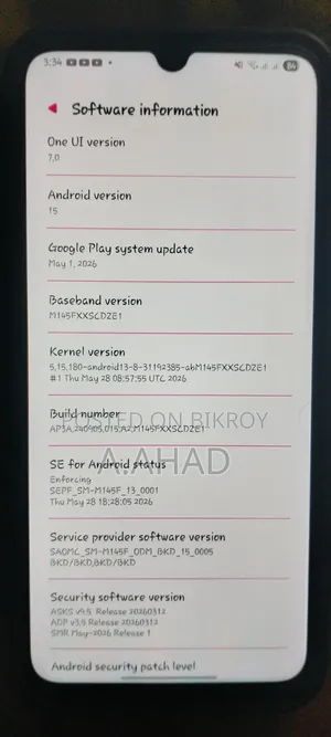 Samsung Galaxy M14 64 GB Black
