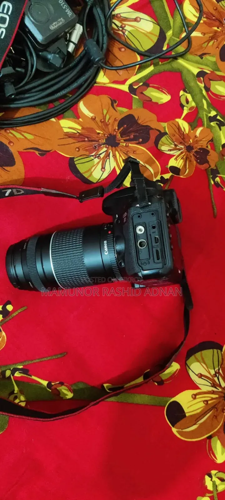Canon 7D Body and 75-300mm Lens for Sale