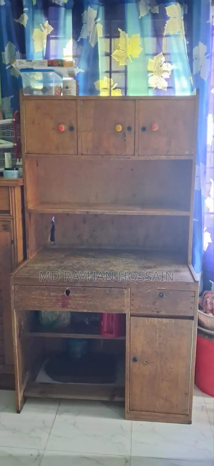 Study Table (Original Red Wood)