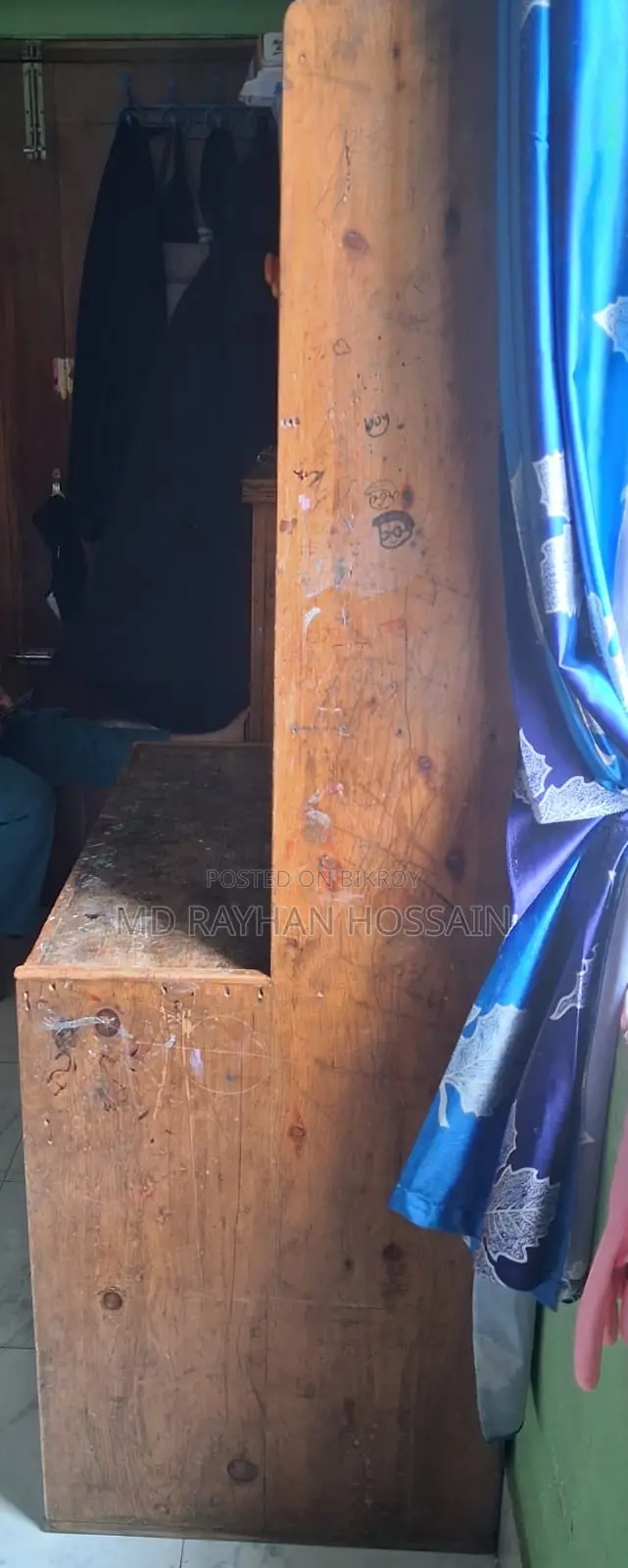 Study Table (Original Red Wood)
