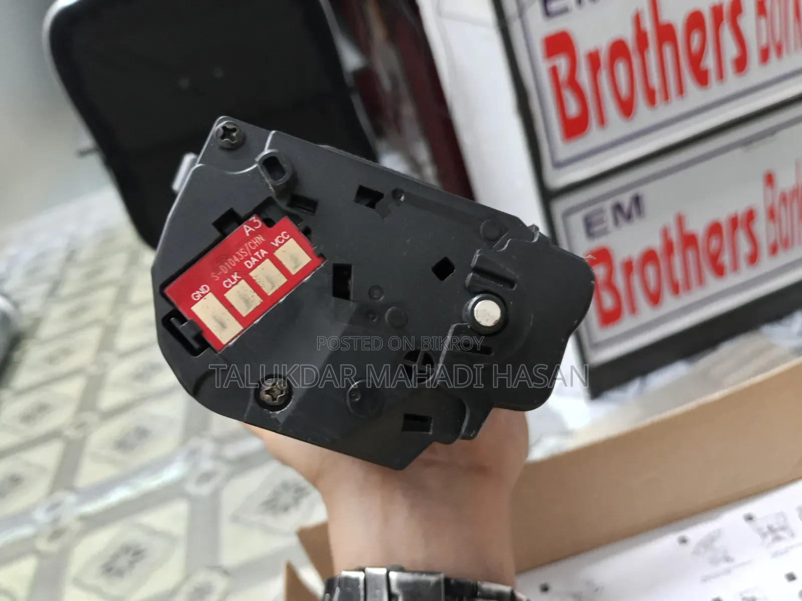 Toner টি দিয়ে মাত্র ৫ টি পেজ প্রিন্ট করা হয়েছে একবারে নতুন