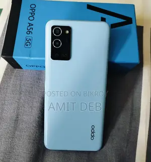 নতুন অপো এ৫৬ ৫জি ২৫৬ জিবি ব্লু