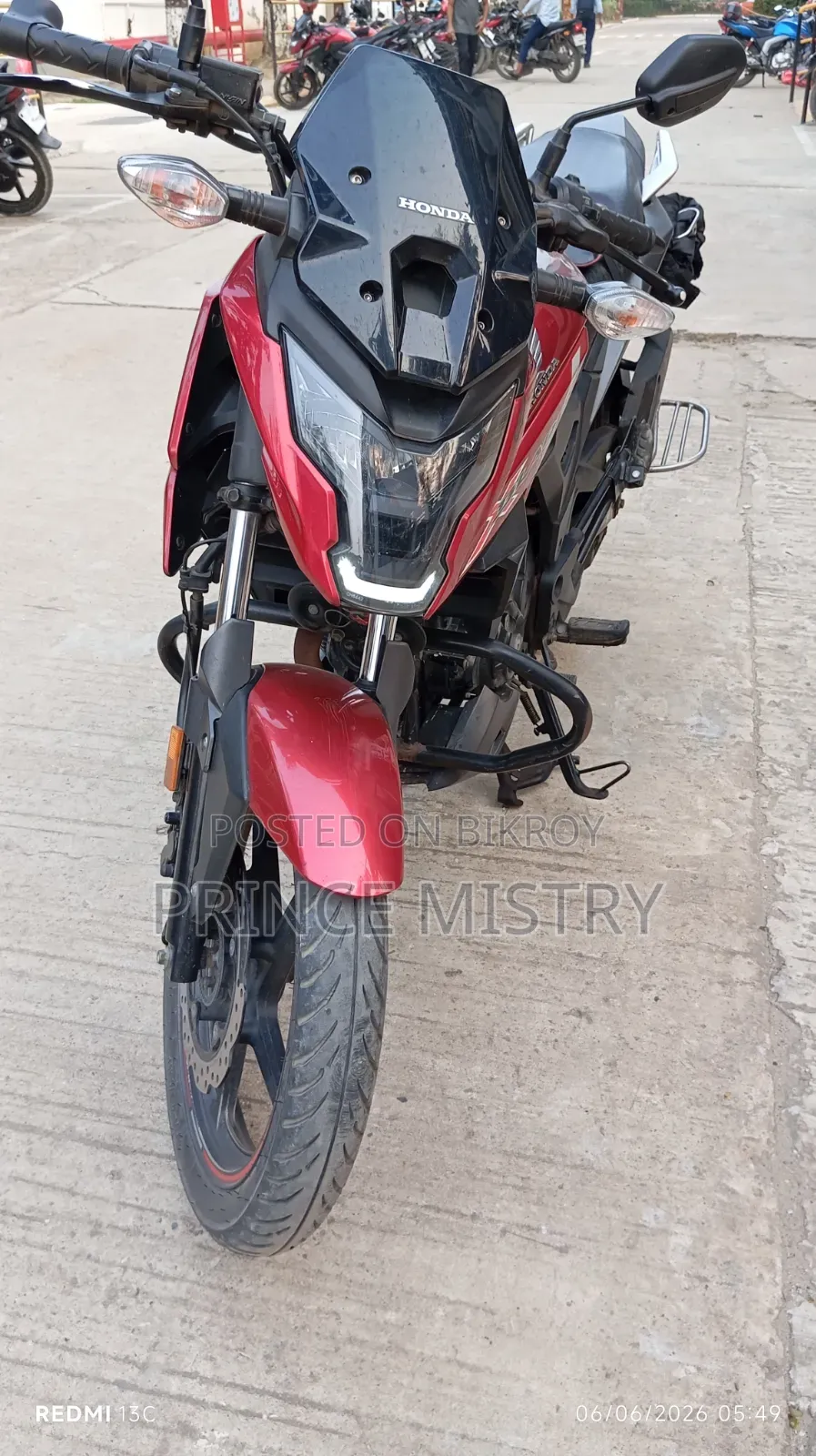 Honda X-Blade 160 2022 Red