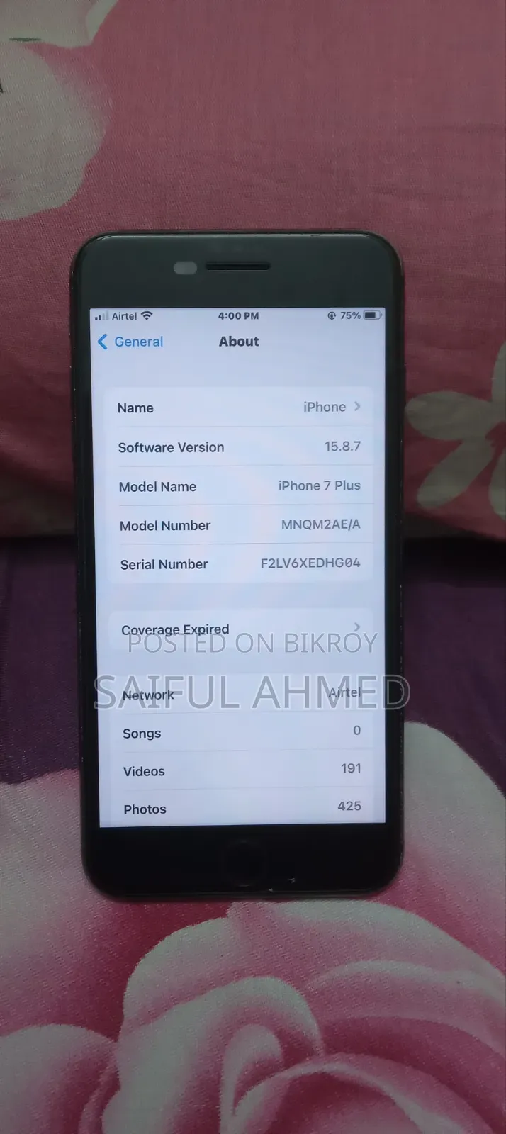 Apple iPhone 7 Plus 32 GB Black