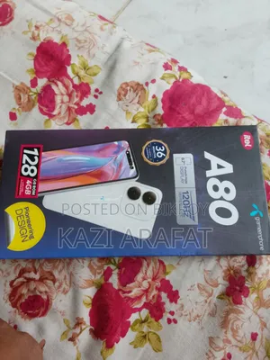আইটেল এ৮০ ১২৮ জিবি কালো