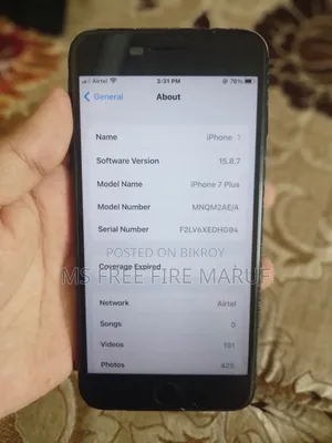 Apple iPhone 7 Plus 32 GB Black