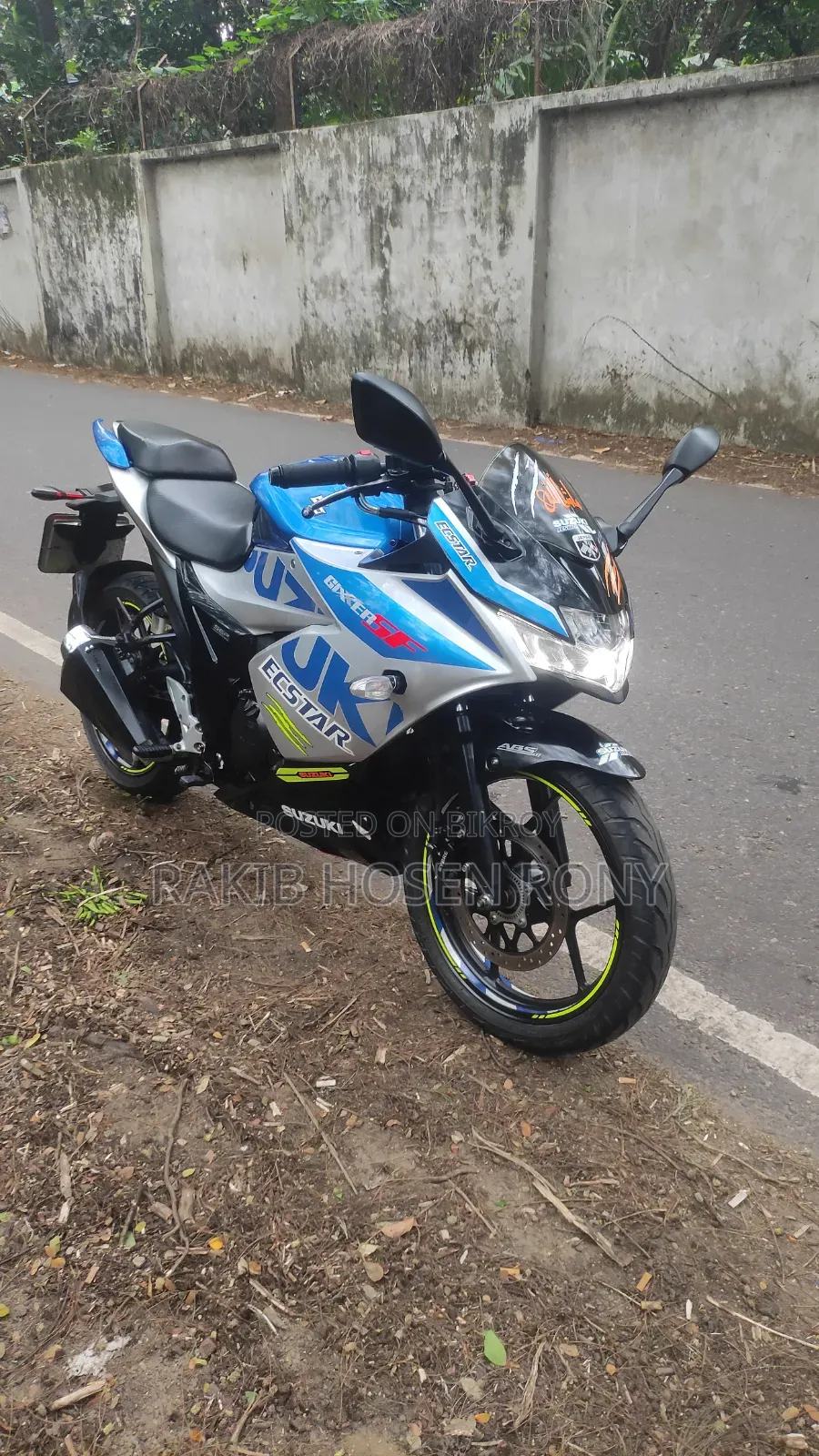 Suzuki Gixxer SF FI 2024 Blue